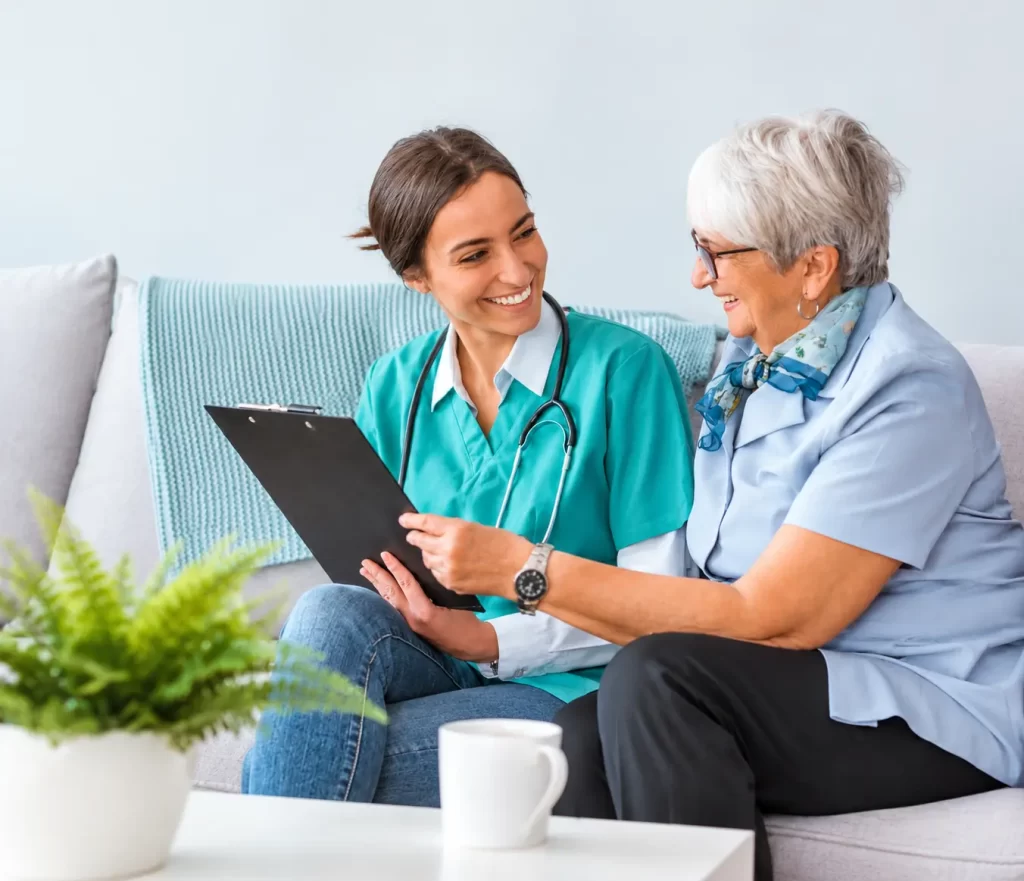 Doctor discussing stem cell therapy plan with patient
